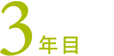 3年目